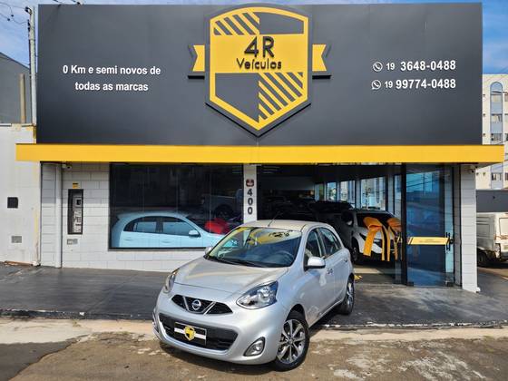 NISSAN MARCH 1.6 SL 16V FLEX 4P MANUAL NISSAN MARCH 1.6 SL 16V FLEX 4P MANUAL